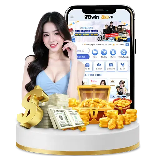 Biểu tượng tiền thưởng chào mừng với số tiền lớn, minh họa ưu đãi cho người chơi mới